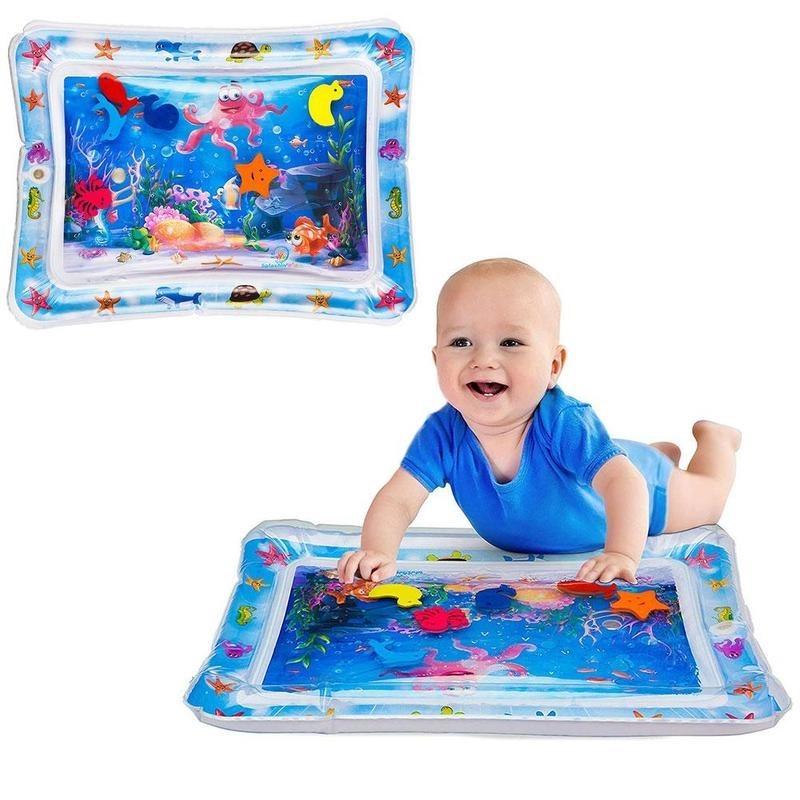 

Kids Water Game Cushion Toddler Inflatable Play Mat Baby Ocean Pad Octopus