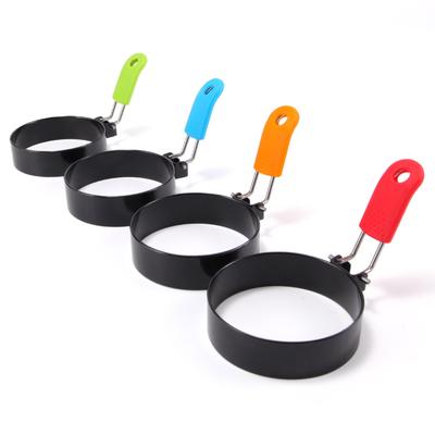 Stainless Steel Non-stick Omelette Maker with Silicone Mold