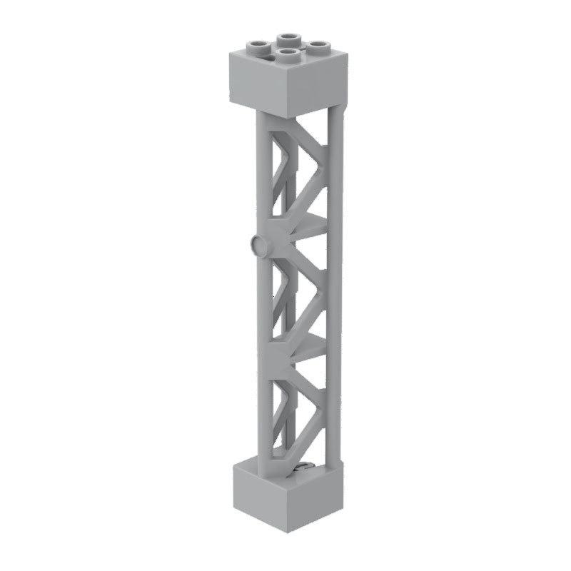 10pcs 58827 95347 Building Blocks Telegraph Pole Iron Frame Support 2x2x10 Girder DIY Bricks Compatible with Architecture Toys