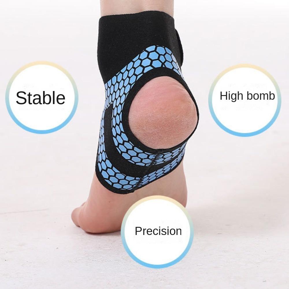 

Lycra Ankle Protector Universal Ankle Support Brace Relieve Joint Ankle Protection Cover Hiking L-1pc