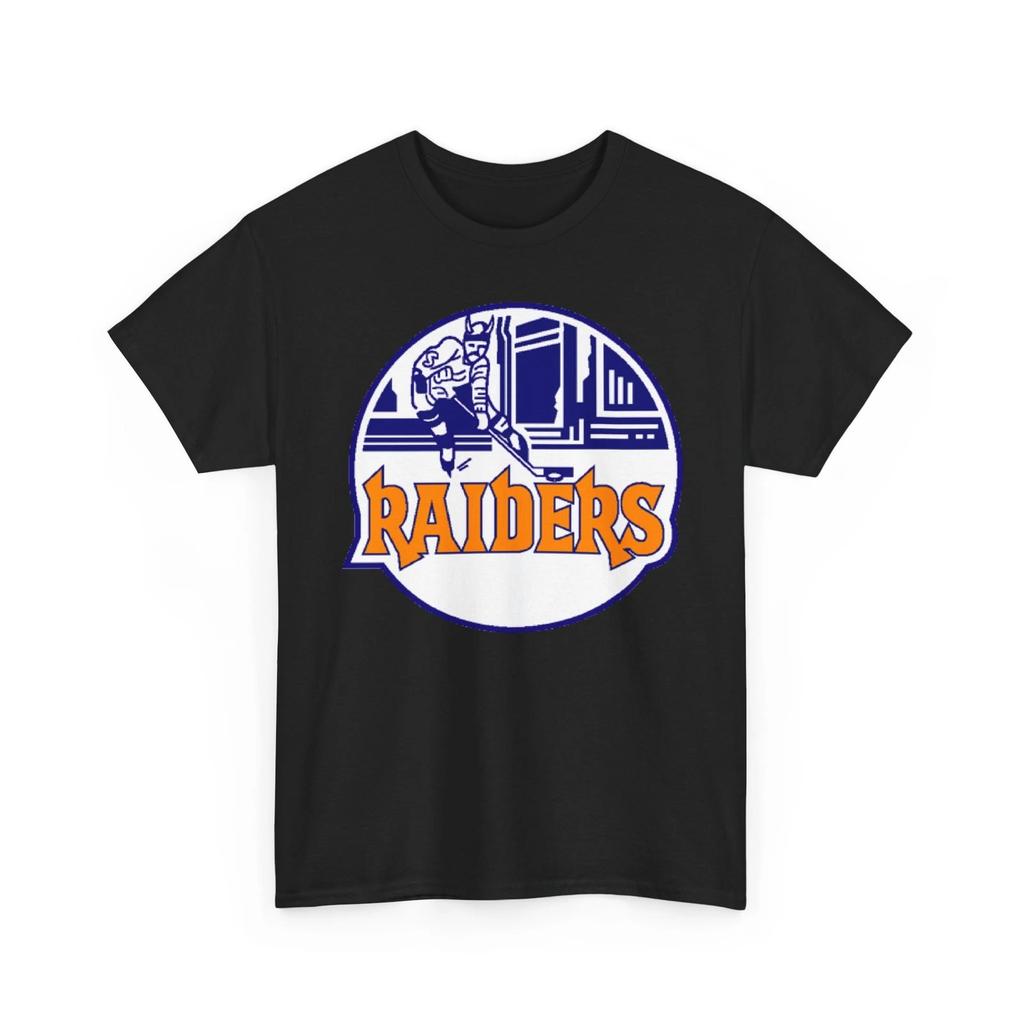 WHA Hockey New York Raiders Printed T shirt Vintage Sports Collectible