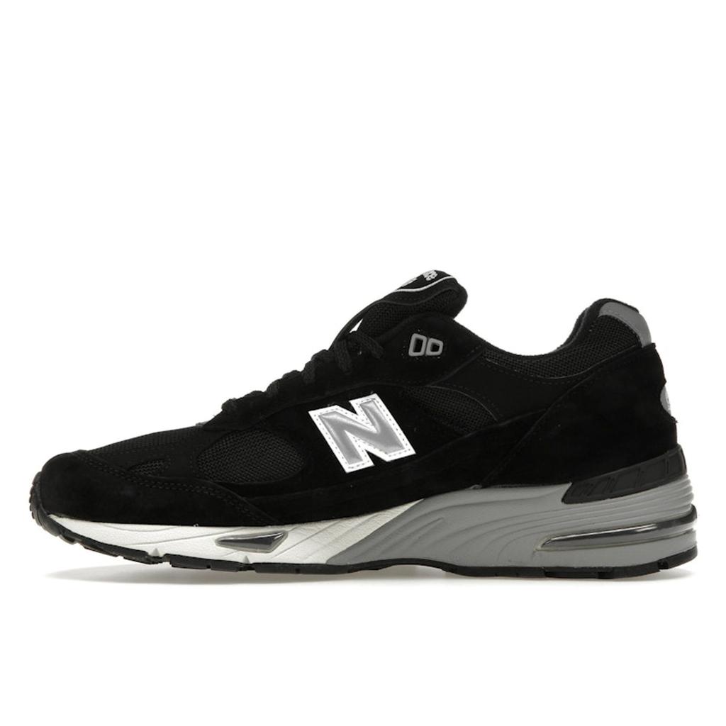New Balance 991 Made In England Black Silver Men Sneakers M991EKS