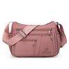 Borsa a tracolla in nylon multi-tasche con tracolla larga regolabile Borsa a spalla casual per donna Viaggi quotidiani