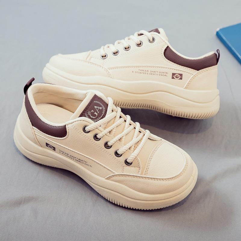Spring little white shoes women's shoes new thick-soled heightening board shoes soft sole