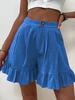 Women's 2025 High Waist Summer Casual Loose Wide Leg Shorts - European & American Style