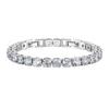 Elegant Zircon Bracelet: 6mm Round Cut, Prong Set, Simple and Exquisite European Design