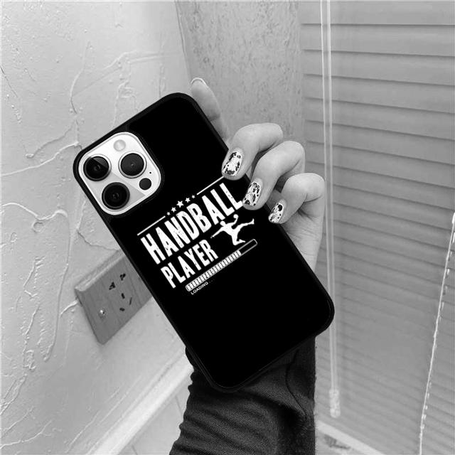 

Handball Handballer Heartbeat Handball Player phone Case For iPhone 17 Air 16 15 14 Plus apple 16 11 12 13 Pro Max coque iPhone 13