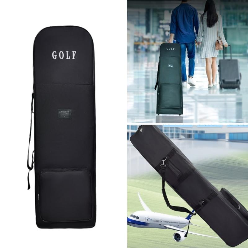 Golf Club Travel Covers Storage Pouch Folding Zipper Golf Club Bag Golf Travel Bag Protector for Golfer Traveling