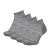 [Okamoto] CROSSPRO Outdoor Wollsocken mit Stützdesign, Fußgewölbeunterstützung und Polsterung für Wandern, 271-975 Hellgrau, Größen 23,0 cm bis 25,0 cm, 4
