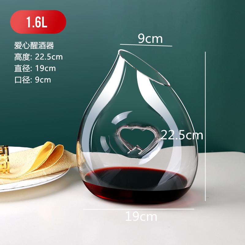 Crystal Glass Pitcher Wine Decanter Wine Dispenser Flagon Glass Wine Bottle Hip Flasks Barware Wine Pot Bar Accessories Gift