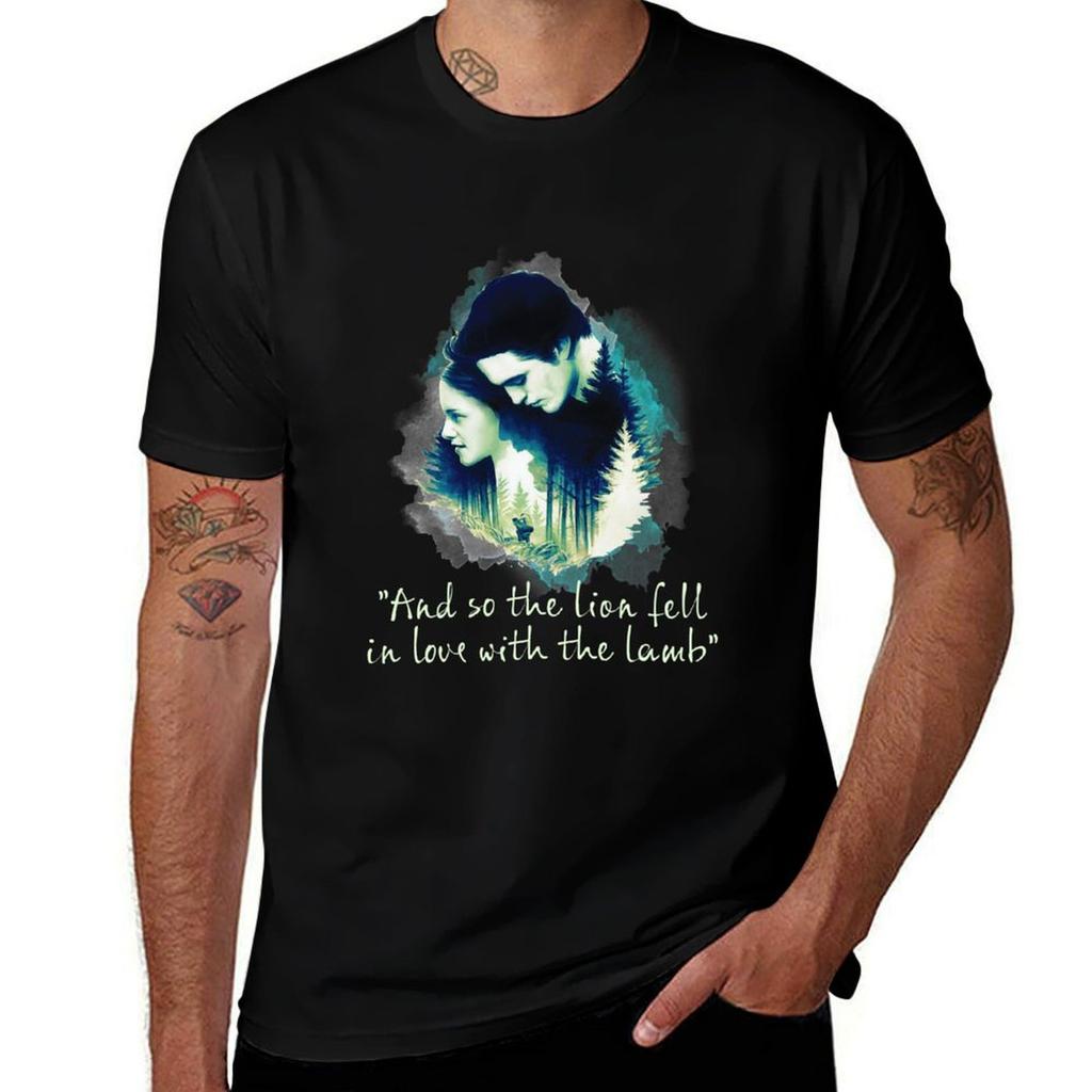 Twilight And So The Lion Fell In Love With The Lamb Uniex Twilight Movie Twilight Midnight Sun Movie TShirt