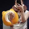 Cartoon Animal Cat U-Shaped Pillow Lunch Break Pillow Neck Pillow Office U-Shaped Pillow Girls Travel Convenient Neck Pillow