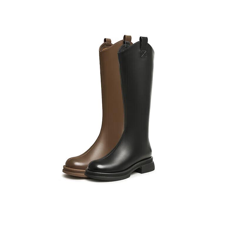 Teenmix Women's Stylish High-Tube Boots