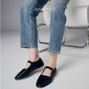 Spot all cowhide version~ Soft-soled genuine leather Mary Jane shoes women's single shoes with shallow mouth flat-soled small leather shoes laden sh