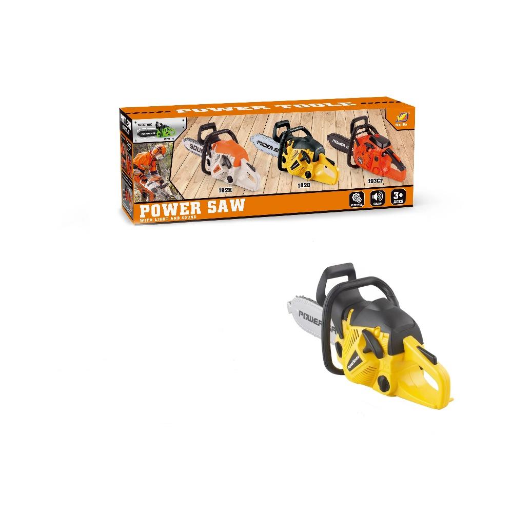 Simulated Logging Chainsaw Toy, Children's Pretend Play Tool, Outdoor Chainsaw Toy Tool Set