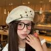 Japanese Style Painter Hat Retro Artist Cap Personality Washed Cotton Demin Berets  Unisex