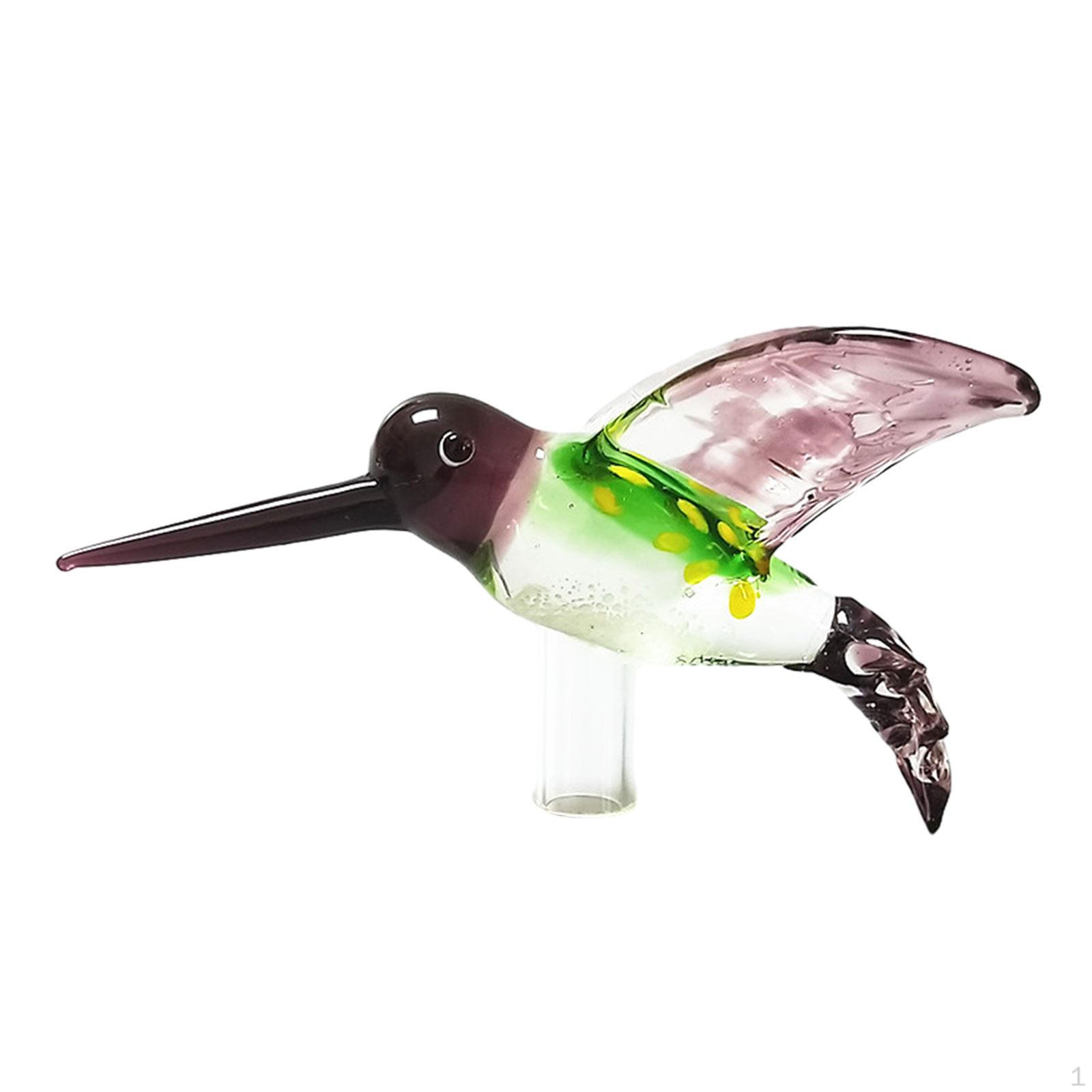 

Статуэтка птицы, сделанная вручную из стекла, животное, арт-декор для дома Style B