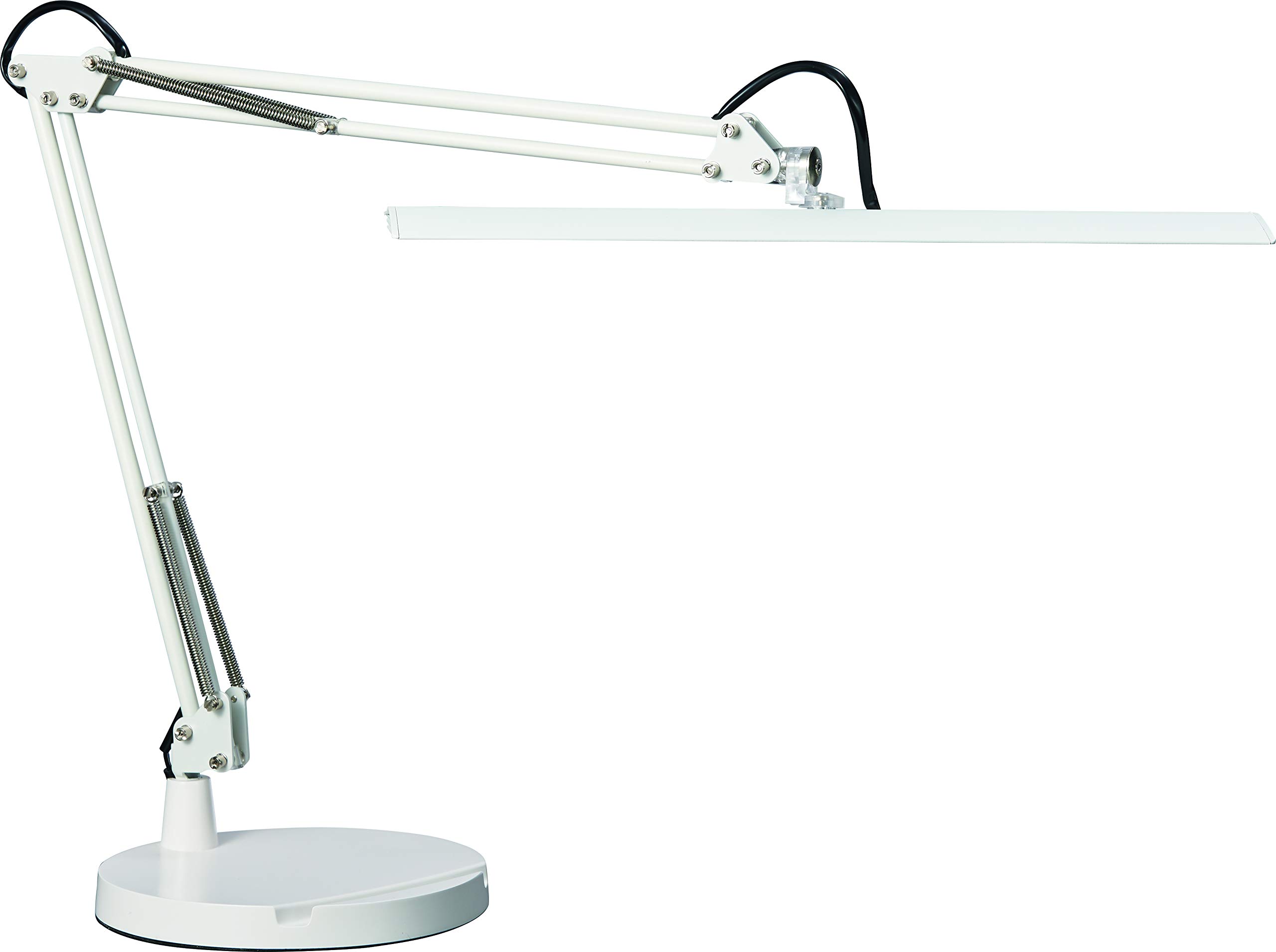 

Yamada Lighting Z-10DW Tabletop Light with Base, 2430Lx Brightness, High Color Rendering LED, Beautiful Skin Tones, Ra90 White