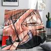 Jujutsu Kaisen Print Flannel Blanket,High quality Comfortable for All Seasons,Home Decor,Warmth and Comfort,Perfect for Christmas Gifts