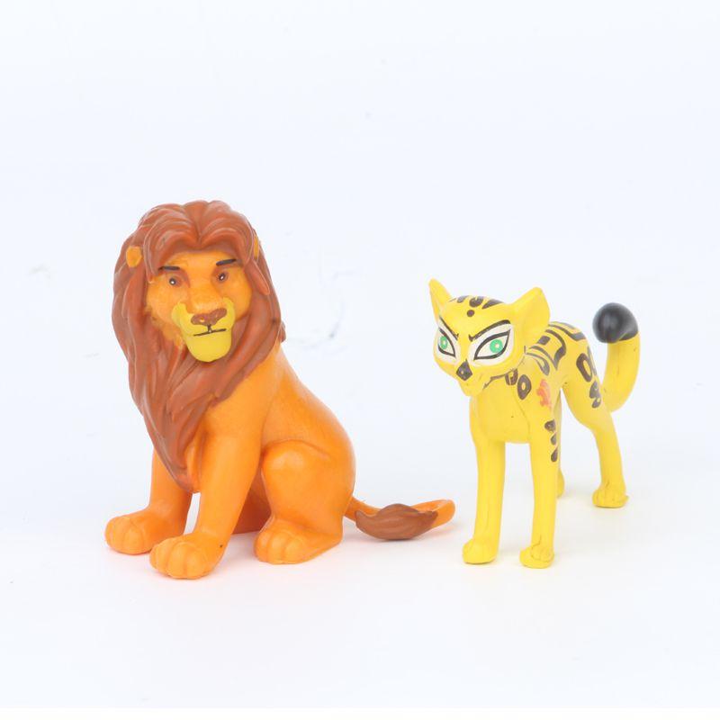 The 12pcs Movie Lion King Simba Cake Toppers Action Figure Doll Set Kid Gift Toy