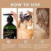 Ginseng Collagen Hair Shampoo-Deep Clean-Moisturize Scalp-Lasting Fragrance-Suitable For All Hair Types, 300ml