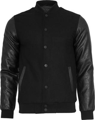 מעיל חורף Urban Classics Jacke Oldschool שחור (TB201-00017)