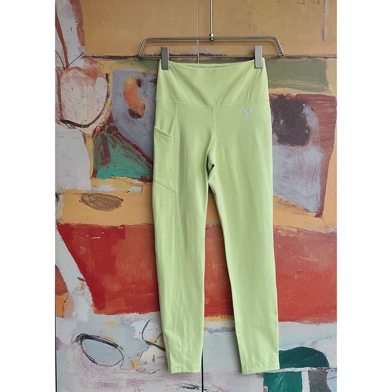 

Foreign Trade Original Order Rox * Y Heartinto It Tricolor Recycled Elastic Fiber Moisture Wicking Technology Leggings Light green XXL