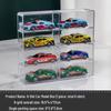Children's Toy Car Display: Acrylic Multi-Layer Storage Box for Small Alloy Cars
