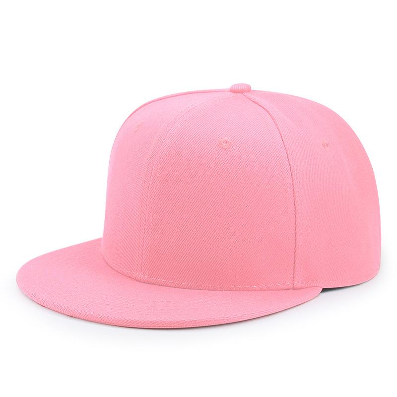 Baseball Caps For Men Women Unisex Hip Hop Solid Color Flat Brim Snapback Hats For Women Spring Summer Sun Hat Street Dance Kpop