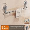Portable Suction Cup Wall Towel Rack Traceless Retractable Towel Holder Self-adhesive Single Rod Storage Shelf Kitchen Bathroom