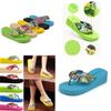 Elegant Women Summer Flip Flops Wedge Heeled Platforms With Comfortable Beach Shoes