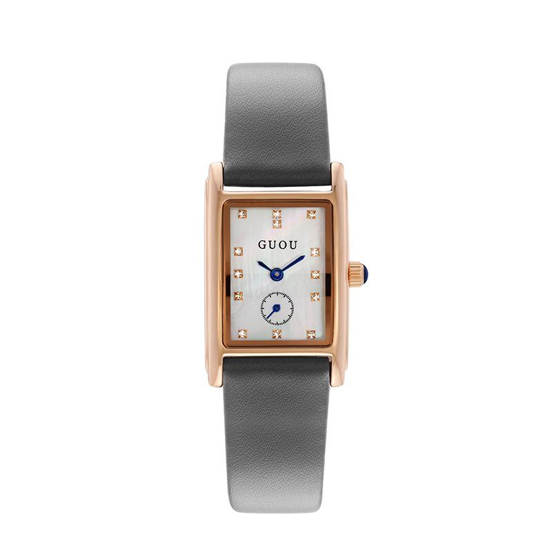 Montre pour femme, nouveau style, style rétro, petit disque carré, tempérament, ceinture simple, pour le travail, petite montre carrée