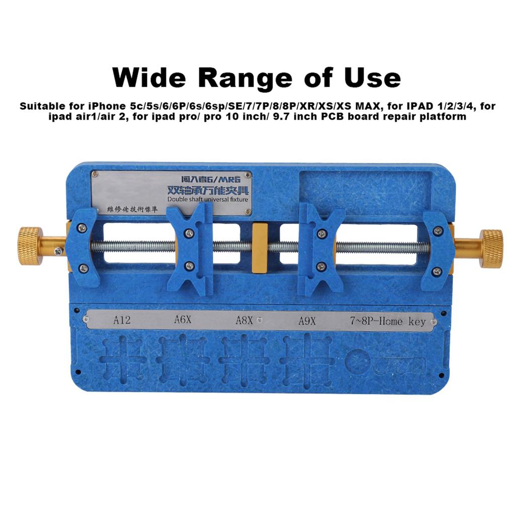 Universal Phone Professional Repair Fixture IC Chip PCB Repair Board Holder Double Bearing