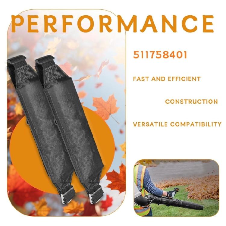 2Pieces Lawn Mower Shoulder Support Straps Heavy Duty Nylon Harness Heat Resistant for EBZ7500RH EBZ8500 EBZ8500RH