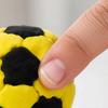 1/3/6Pcs Plush Football Footbags Hacky Sack Ball, Handmade Multicolored Throwing Beanbag, Kids Adults Juggling Kick Ball for Indoor Outdoor Play