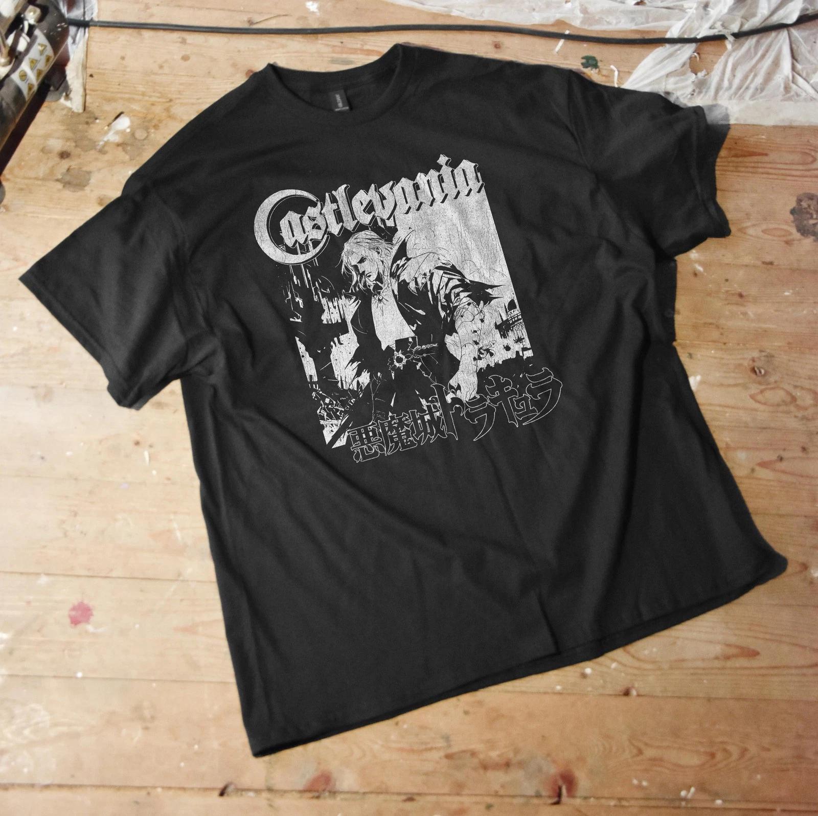 Castlevania Tee - Anime Shirt, Gothic Vampire Shirt, Retro Game Art S