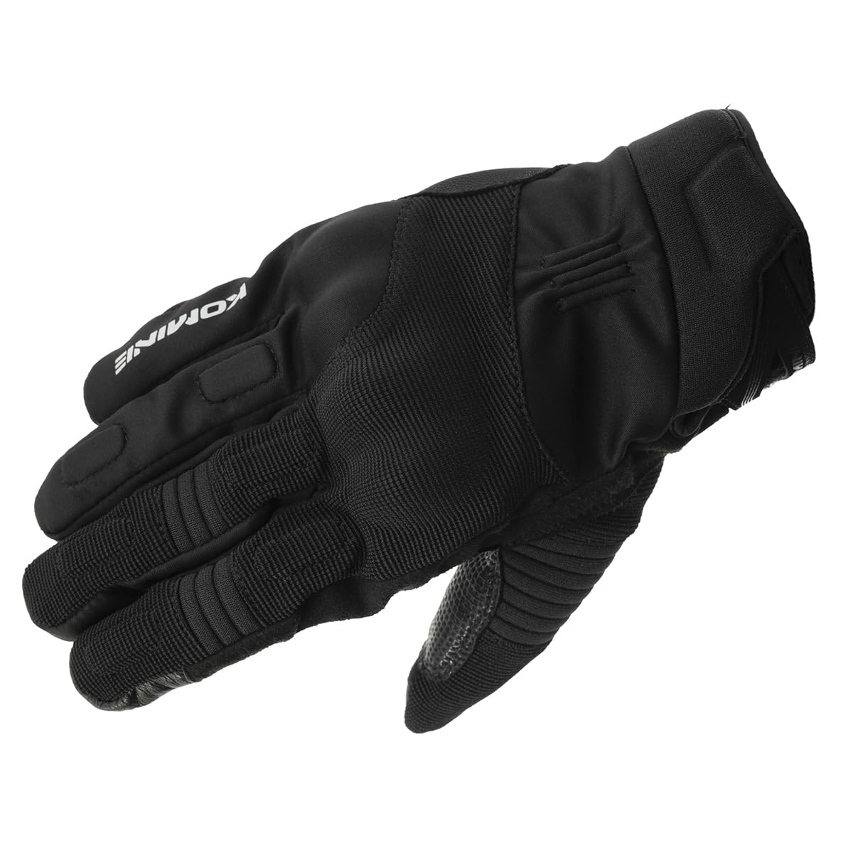 Мотоперчатки Komine GK-8184 Hannibal Protect Зимние, Черный, 2XL