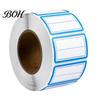 Precision Die-cut Stickers 500 Pcs Label Stickers, Color Coding Self-Adhesive Name Tags, Waterproof Handwriting Friendly Removable Labels for