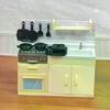 1 Set Kitchen Simulation Mini Model Stove Toy For Children Doll House Play And Pretend Cooking