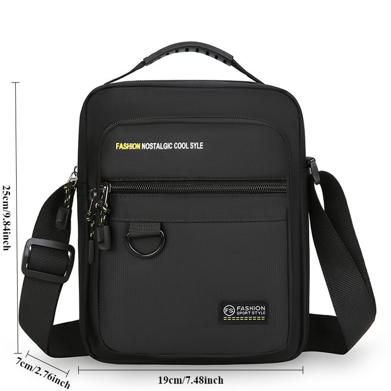 Men's Shoulder Bag  New Casual Men's Bag Waterproof Outdoor Multi-Functional Crossbody Bag CLE