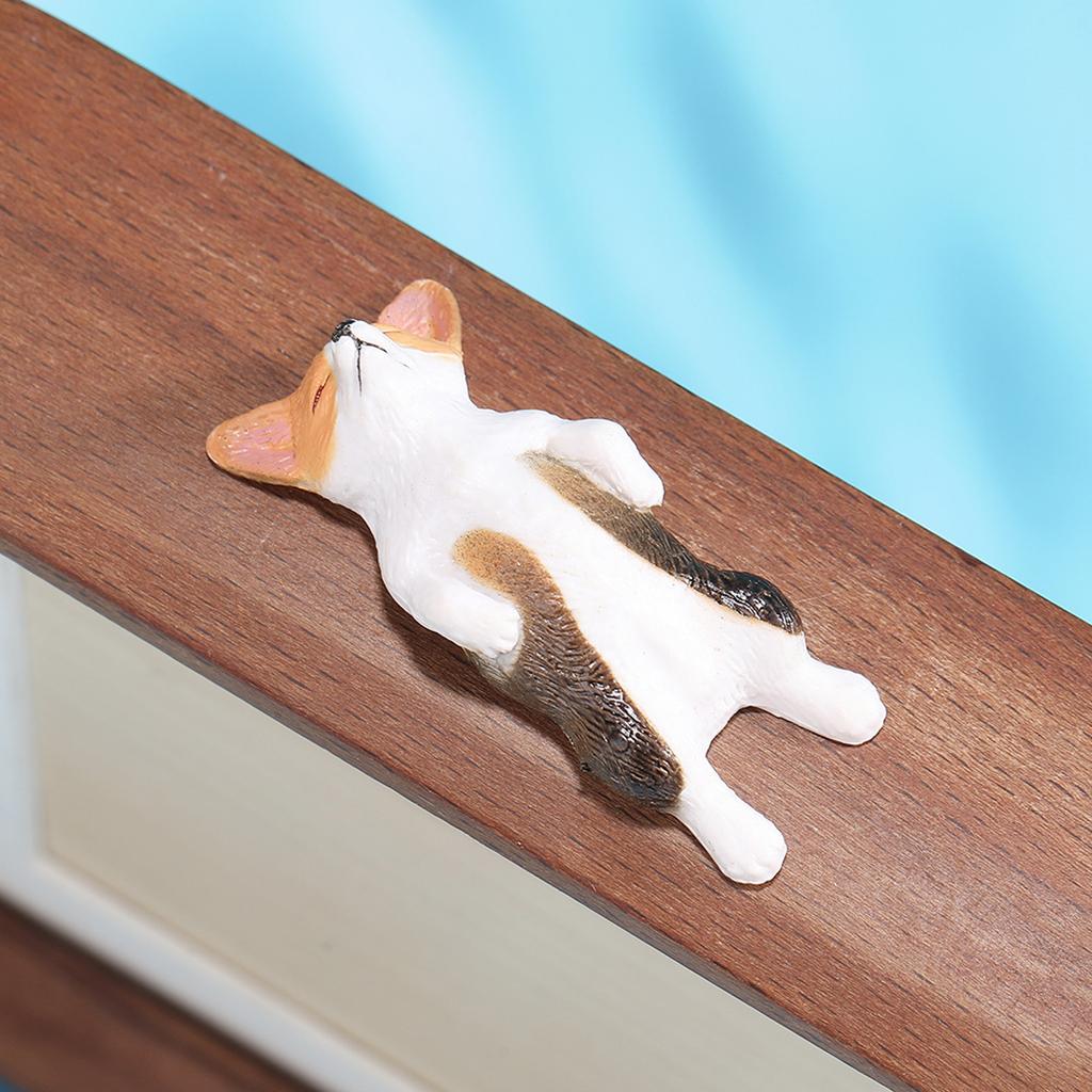 Corgi Dog Figurine Simulation Resin Animal Dashboard Ornaments Miniature Corgi Dogs Decor For Home, Car Interior