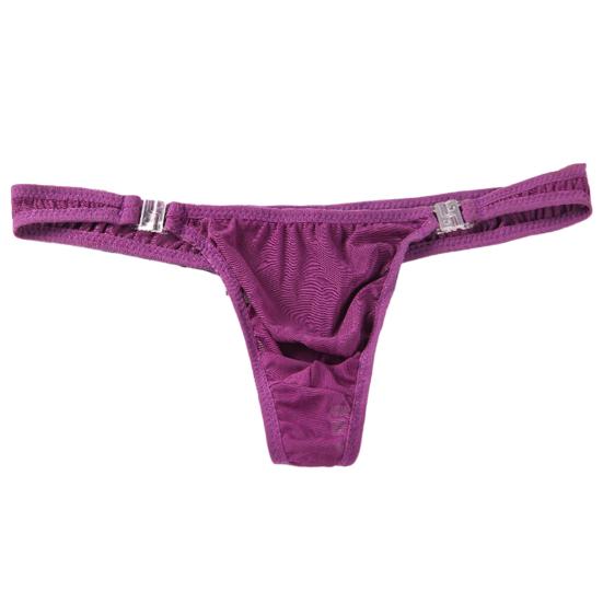 Men Underwear Sweat-absorbent Comfortable Non-Fading Summer Men G-strings Underpants for Male