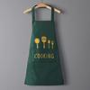 Kitchen Apron with Hand Wipe Pockets Waterproof and Oil Proof  for Cooking Baking Chef's Favorite Great for Men Women Adult