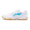 Li Ning Hard Court King Fashion Casual Shock Absorption Non-Slip Low-Top Tennis Shoes Unisex Sneakers White Blue ATTV001-2