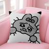 Kawaii OOpanchu Usagi  Maple Design Cushion Cover Happy Autumn Harvest decor Holiday Decorati Pillow Cover