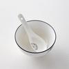 Sushihouse Ceramic Dandelion Soup Spoons