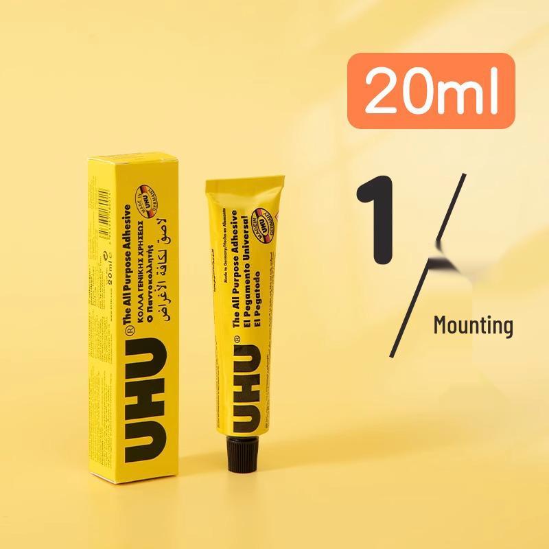 UHU Super Glue - Strong Adhesive for Handcrafts, Woodworking, and Shoe Repair.