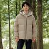 Tamboer Men's TF236353 Hooded Thick Short Down Puffer Jacket