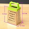 Stainless Steel Mini Peel Cutter Fruit Ginger Garlic Four-Sided Cheese Slicers Handheld Grater Planer Kitchen Gadgets