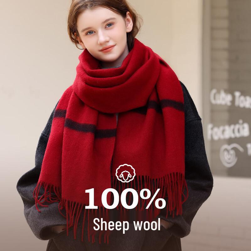 Women s 2025 Autumn/Winter Wool Scarf Shawl